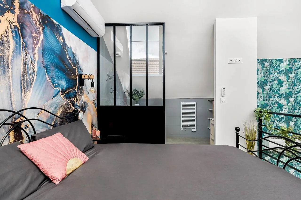 Jungle Chic & Spa Bourgoin-Jallieu Apartment