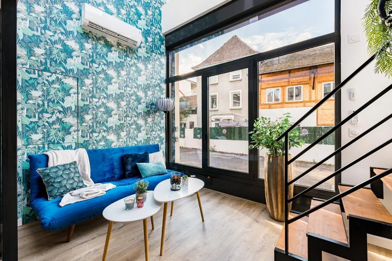 Apartment Jungle Chic & Spa Bourgoin-Jallieu