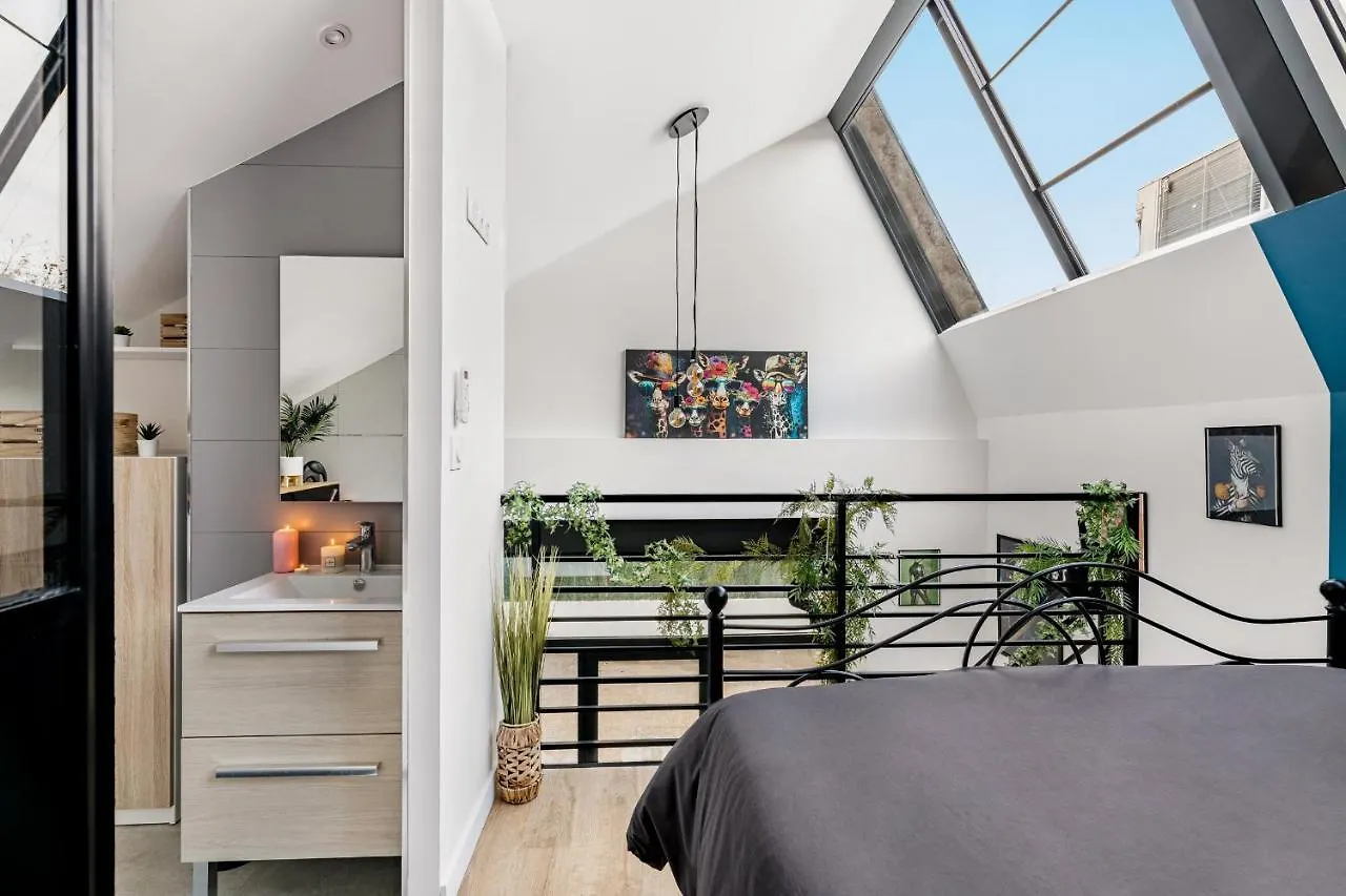 Jungle Chic & Spa Bourgoin-Jallieu Apartment