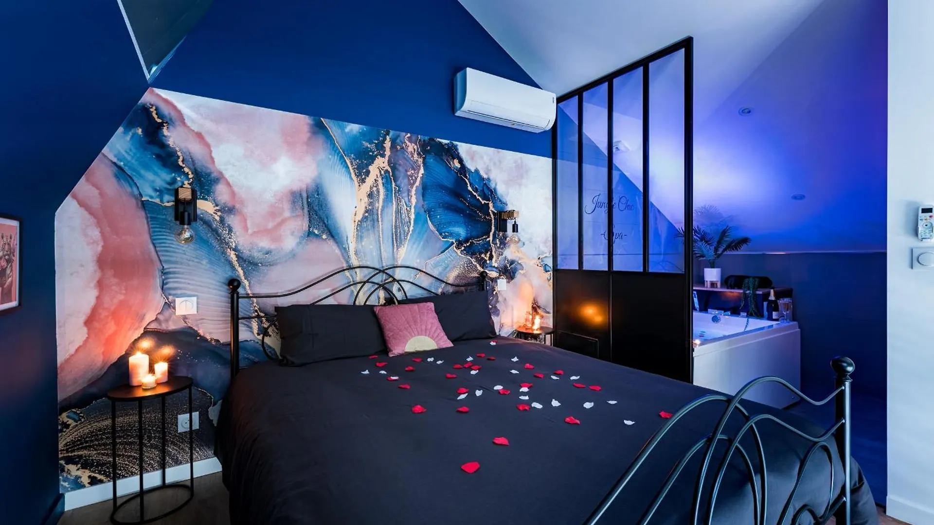 Apartment Jungle Chic & Spa Bourgoin-Jallieu
